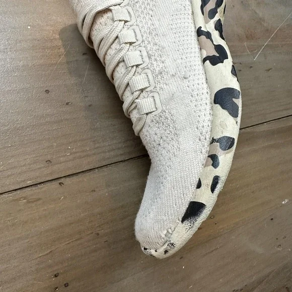APL TechLoom Breeze Shoes‎ Womens Size 5 Beige Leopard Running Knit Sneakers - Picture 6 of 9